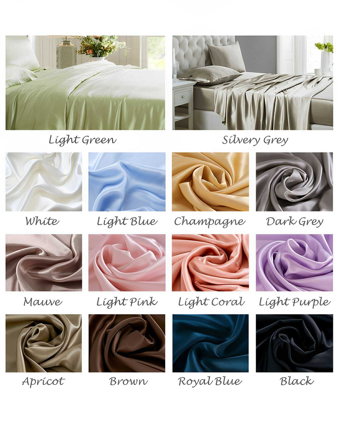 19 Momme Moisturizing Silk Bedding Set - 4Pcs - SusanSilk