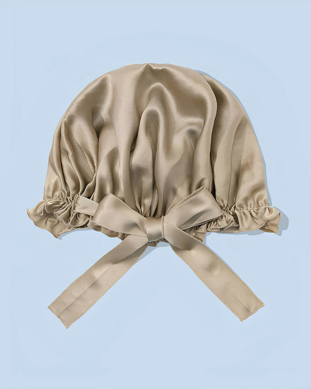 19 Momme Silk Shower Cap Tie Style - SusanSilk