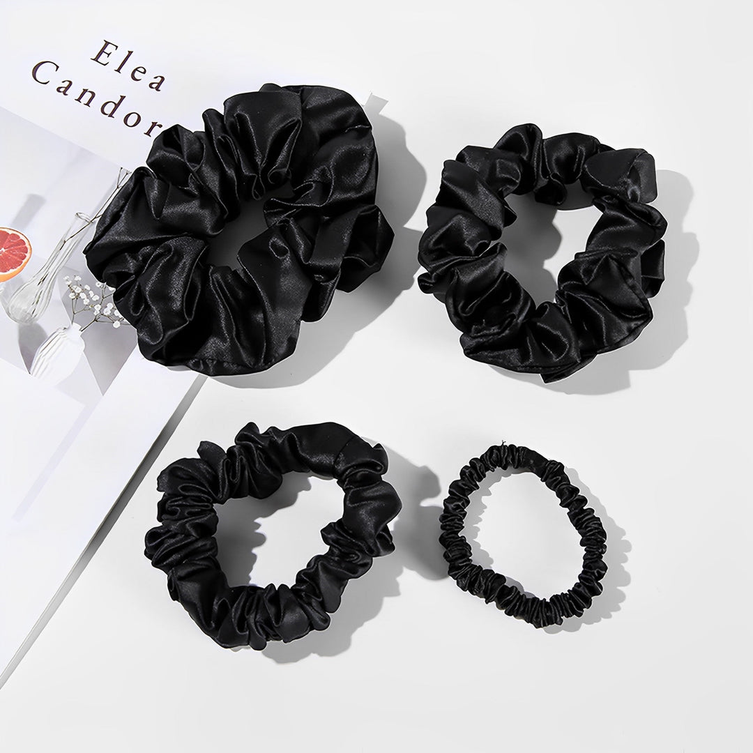 22 Momme Luxurious Mulberry Silk Scrunchies Set - SusanSilk