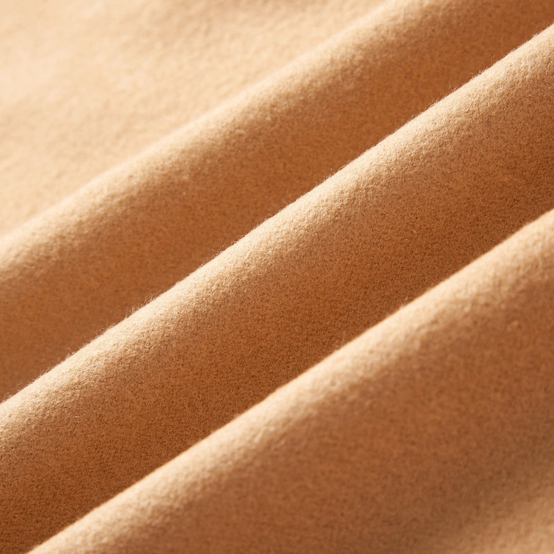 Geometric Pattern Long Silk Brushed Scarf - Gold - SusanSilk