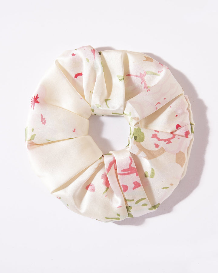 Lovely Flowers Silk Scrunchies 3PCS - SusanSilk